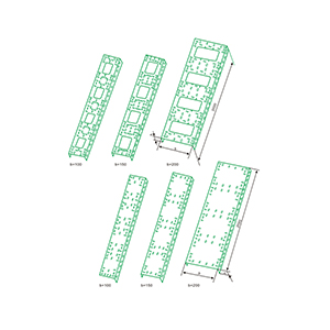 XQJ-ZH-01A、B組合式電纜橋架
